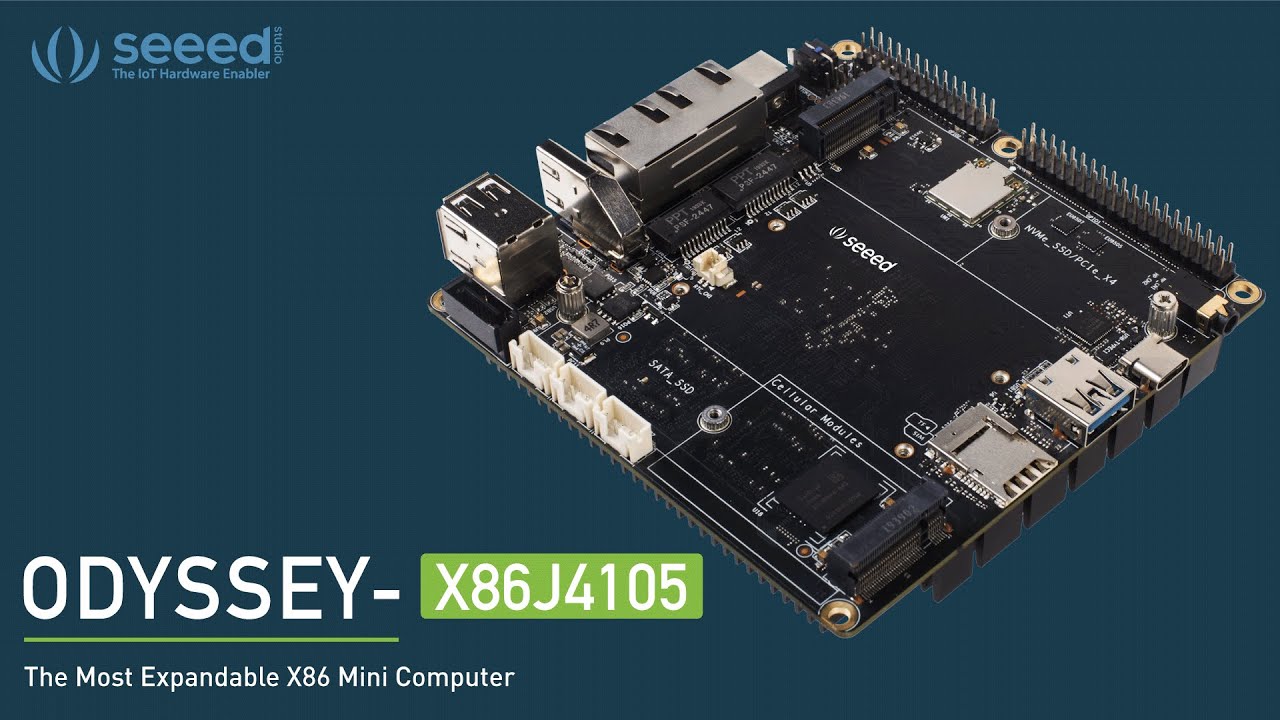 Seeed Launches ODYSSEY-X86J4105 – An Expandable x86 Mini Computer with