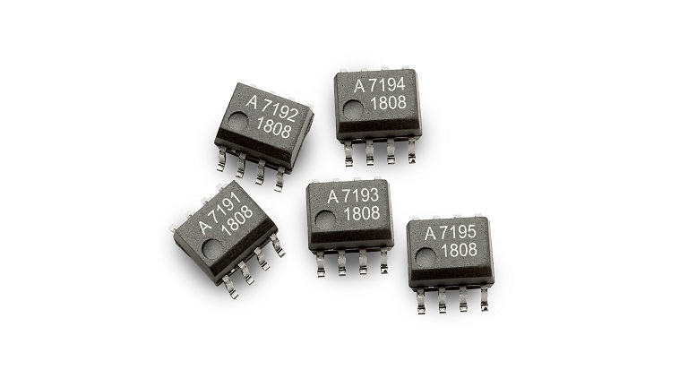 Broadcom ACHS-719x family hall effect current sensors