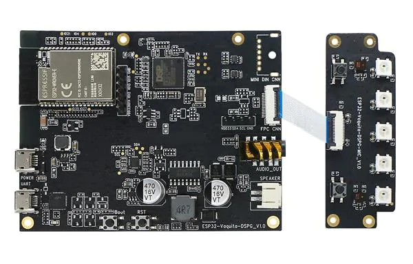 ESP32-Vaquita-DSPG Board with SDK For Alexa Built-In IoT Devices With Seamless Voice Integration ESP32-Vaquita-DSPG Board with SDK For Alexa Built-In IoT Devices With Seamless Voice Integration