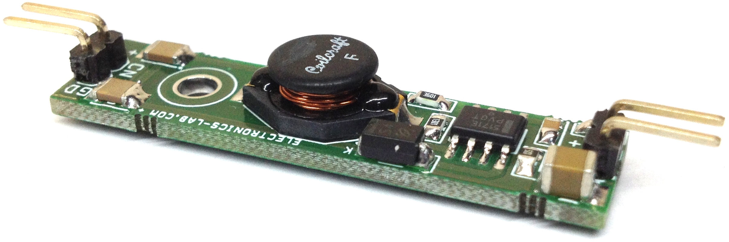 Single 18650 LiPo Battery to 5V Boost Converter