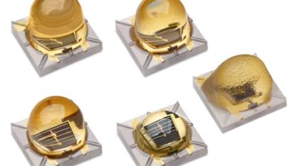 IR domed LEDs deliver up to 5.0A pulsed radiant power over 50°