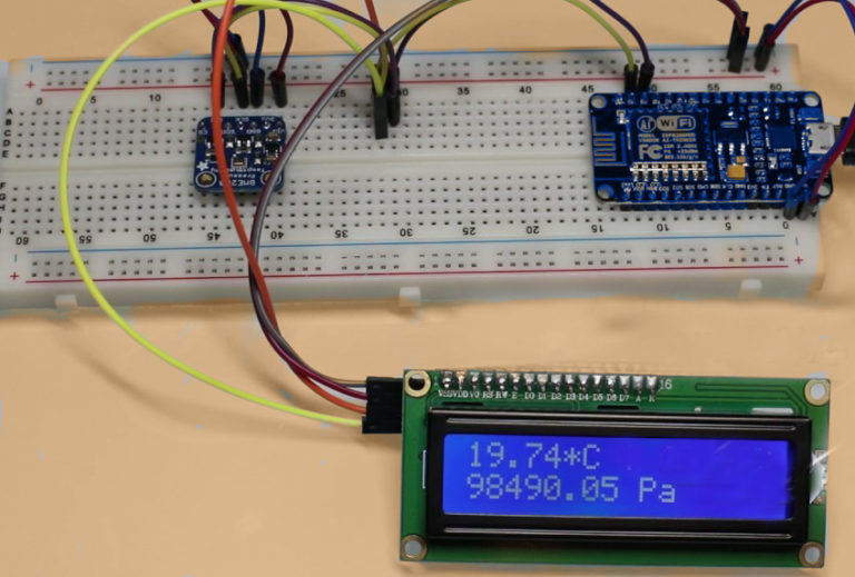 Interfacing BMP280 Pressure Sensor Module with Arduino - Electronics ...