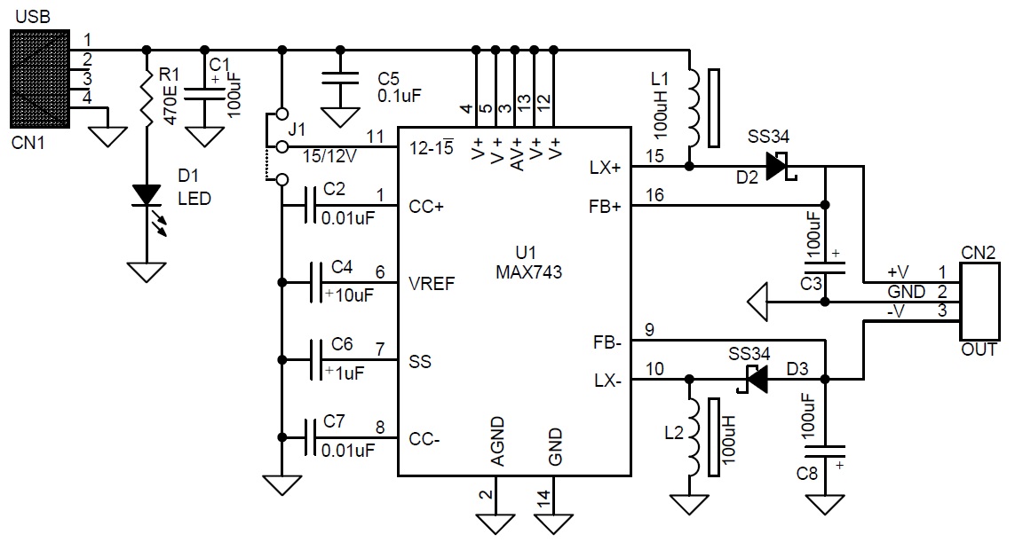 How to Make a Dual 5V Power Supply From USB