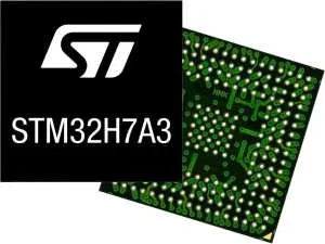 STMicroelectronics STM32H7A3/7B3 lines of microcontrollers include an Arm® Cortex®-M7 core
