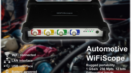 TiePie engineering Automotive WiFiScopes ATS610004DW-XMSG, ATS605004DW-XMS and ATS5004DW