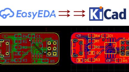 Convert EasyEDA files to KiCad with just one click