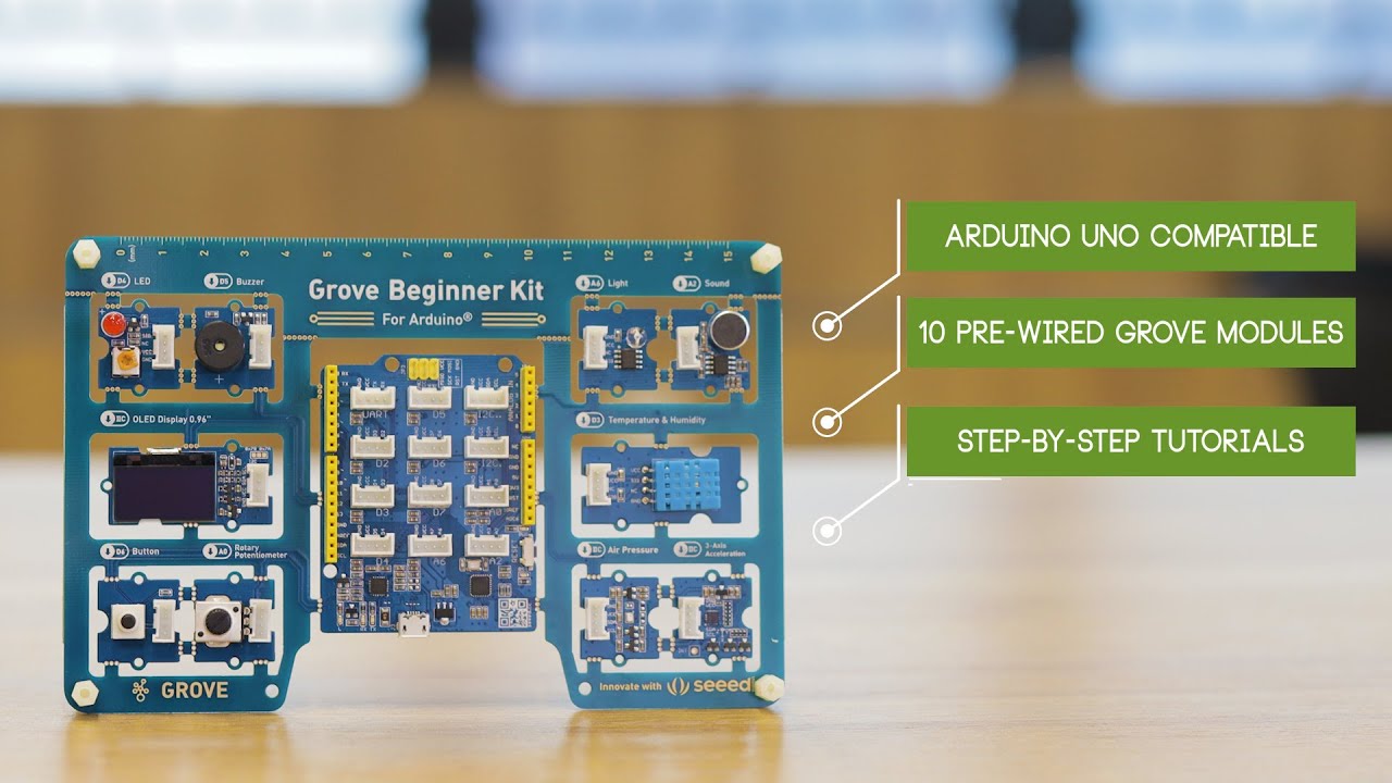 Seeed Launches An Innovative All In One Grove Beginner Kit For Arduino Electronics 