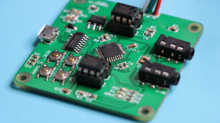 New Arduino-compatible Music Visualizer board based on ATmega328p-au makes music really beautiful