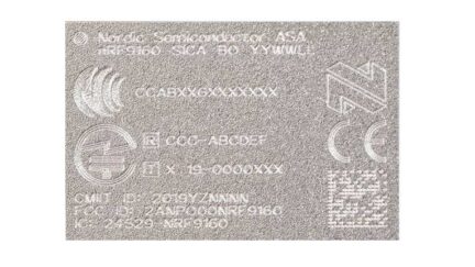 nRF9160 – Low power SiP with integrated LTE-M/NB-IoT modem and GPS