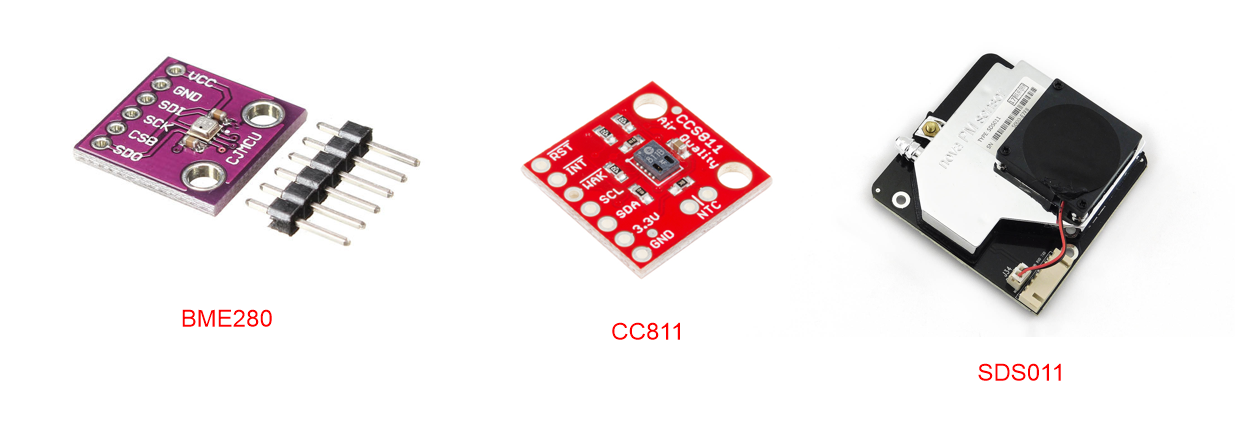 CCS811 Module Monitor Indoor Air Quality Digital Gas Sensor Module Sale Hot Y2A5 