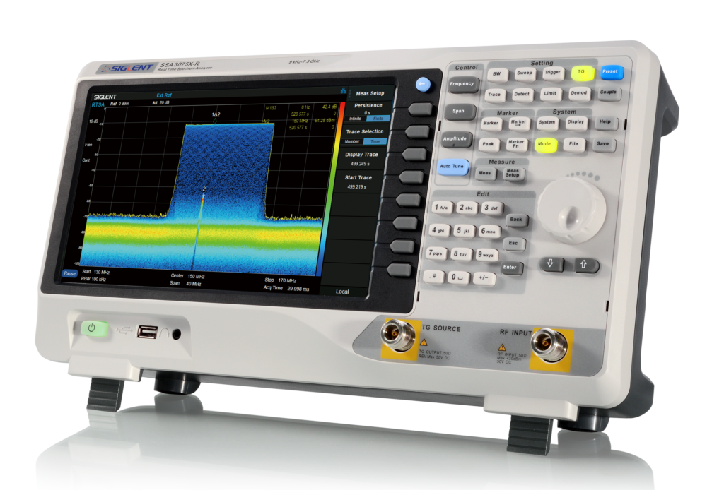 Economical SSA3075X-R 7.5GHz Real-Time Spectrum Analyzer