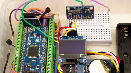 Building an ATmega 1284p based data logger