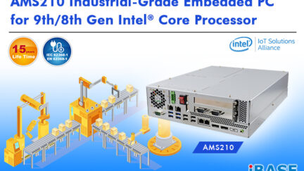 AMS210 Industrial-Grade Embedded PC for 9th/8th Gen Intel® Core Processor