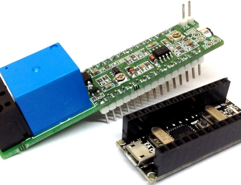 Sound Sensor with onboard Relay Arduino Nano Shield