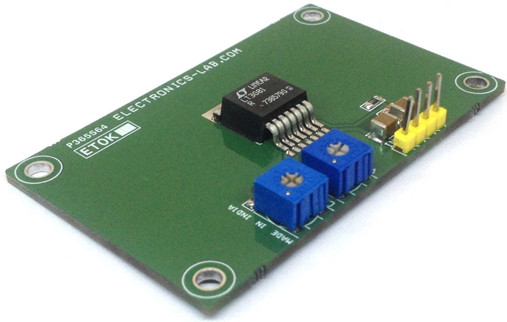 0-6V @ 1.5A Adjustable Power Supply With Current Limit using LT3081 