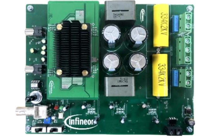 Single-Ended, 2-Channel GaN Class D Amplifier – Evaluation Board