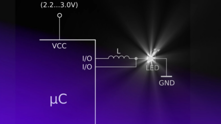 Elektor Article: LED Booster for Microcontrollers