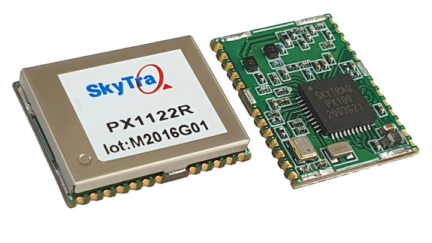 Small multi-band GNSS receiver with 1-cm position accuracy