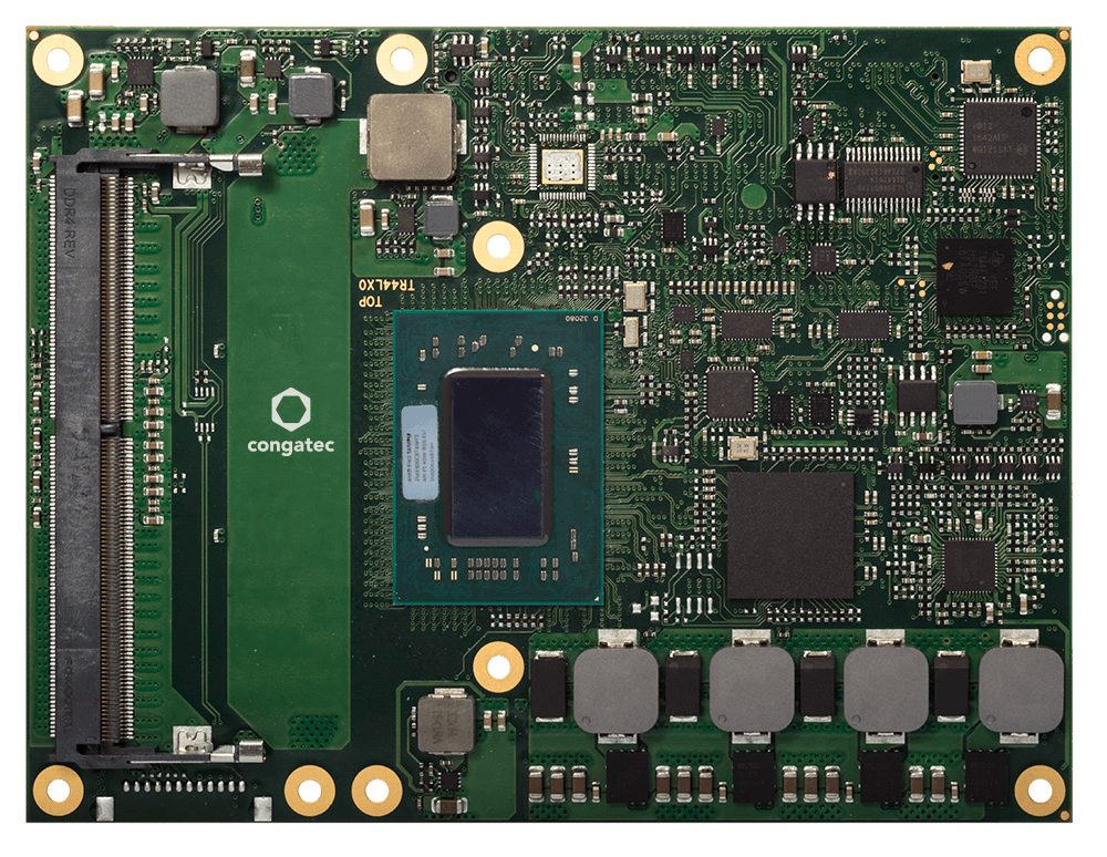 AMD Ryzen based Congatec COM Express module for the industrial temperature range