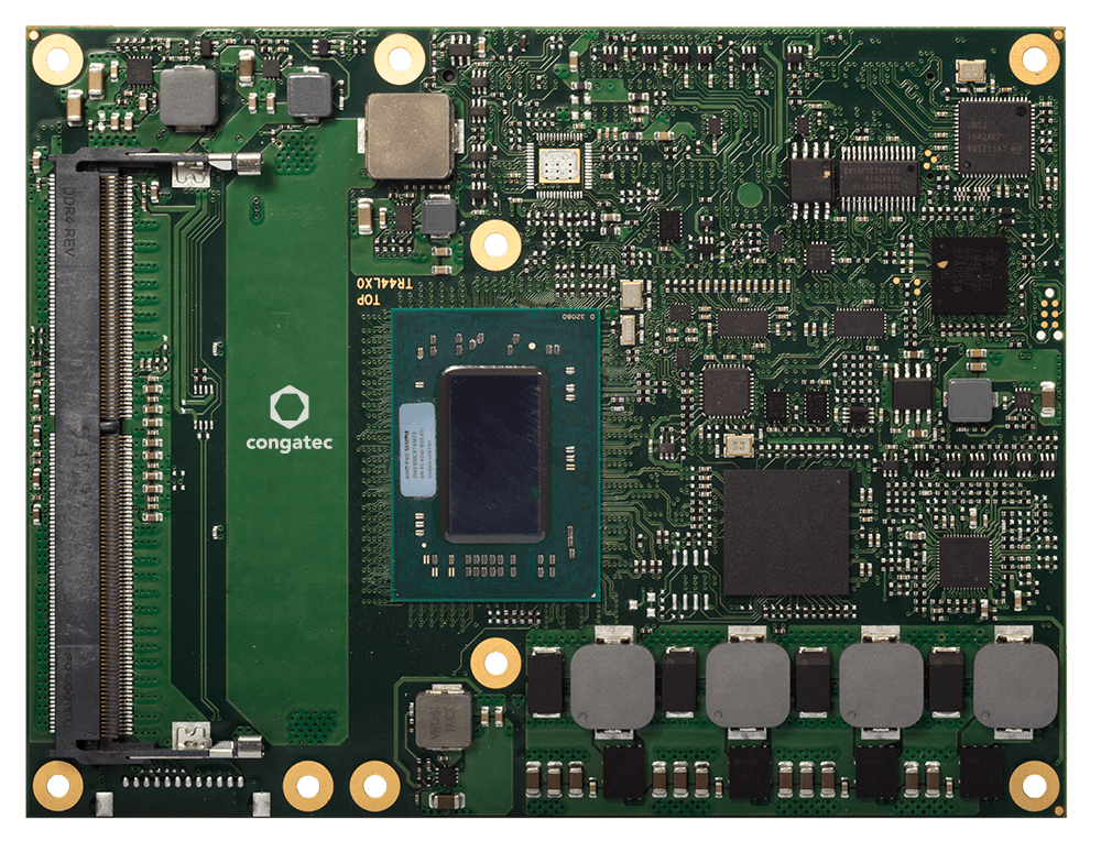 AMD Ryzen based Congatec COM Express module for the industrial temperature range AMD Ryzen based Congatec COM Express module for the industrial temperature range