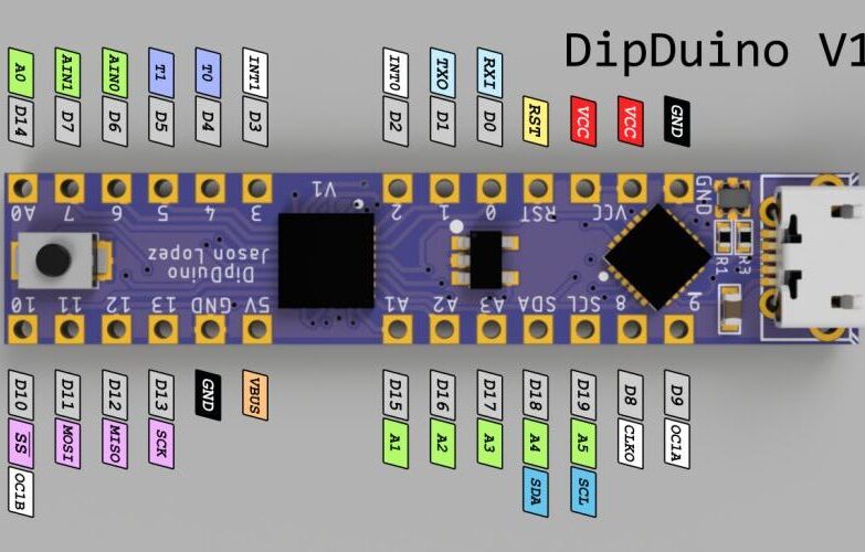 diptrace arduino diptrace arduino