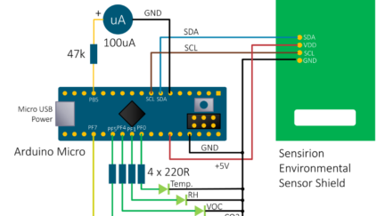 Sensirion Gas/Temp/Humidity Sensor Kit