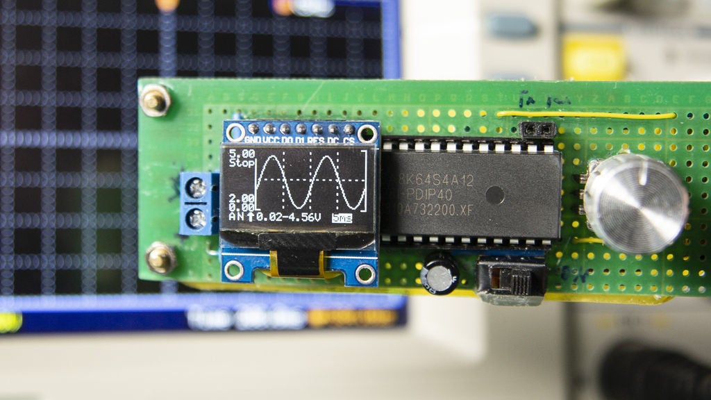 A Simple Miniature Digital Storage Oscilloscope powered by an STC MCU A Simple Miniature Digital Storage Oscilloscope powered by an STC MCU