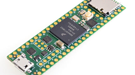 Teensy 4.1 is the first Microcontroller Board to come with 100Mbit Ethernet coupled with 600MHz 32- bit microprocessor
