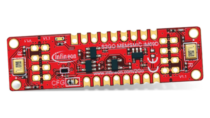 Infineon Technologies S2GO MEMSMIC IM69D Shield2Go Board