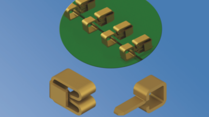 New SMT PCB Connectors to Transmit Signals or Power Across PC Boards