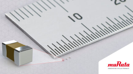 First 008004 MLCC with 0.1-µF capacitance