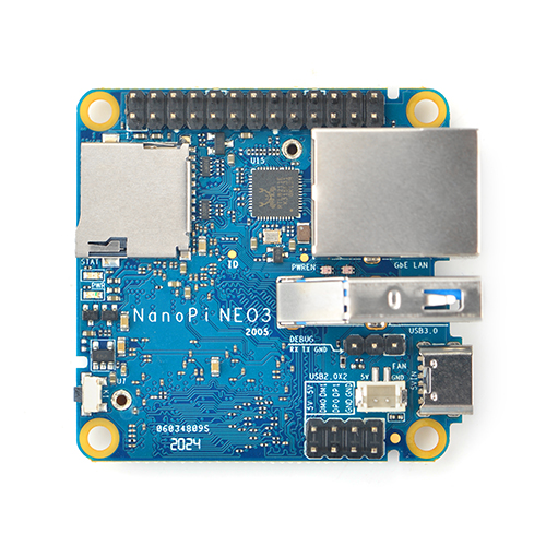 Tiny NanoPi NEO3 SBC comes with GbE and USB 3.0 and is ready for network storage
