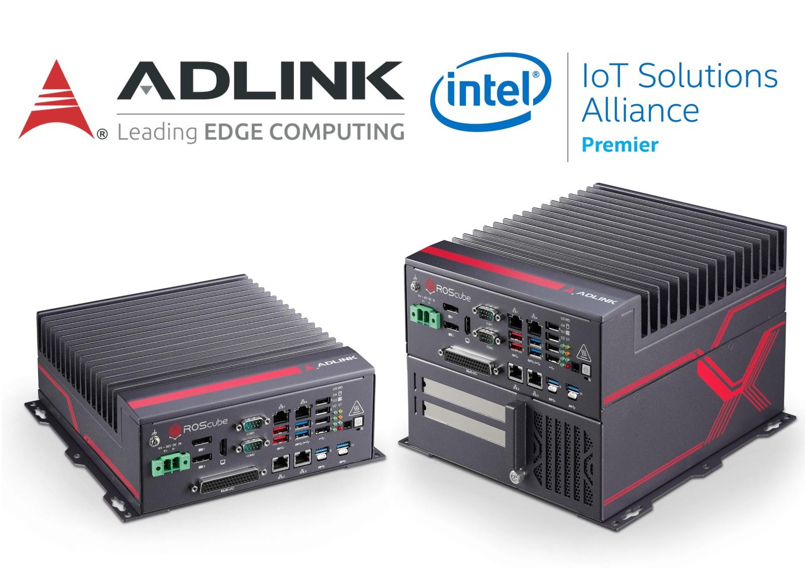 ADLINK Teams with Intel to Launch ROScube-I ROS 2 Controller to Realize AI Robotics at the Edge