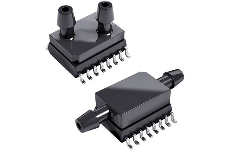 New Pressure Sensor in Compact Package for Portable Medical Applications