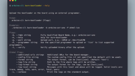 The Arduino CLI just got some new exciting features