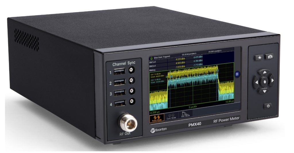 Boonton PMX40 40GHz RF Power Meter for USB-connected RF Power Sensors