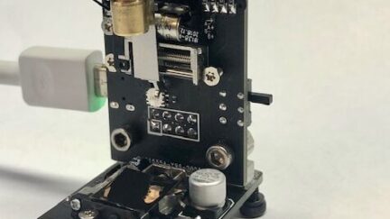 ESP32 Burninator is a tiny laser engraver