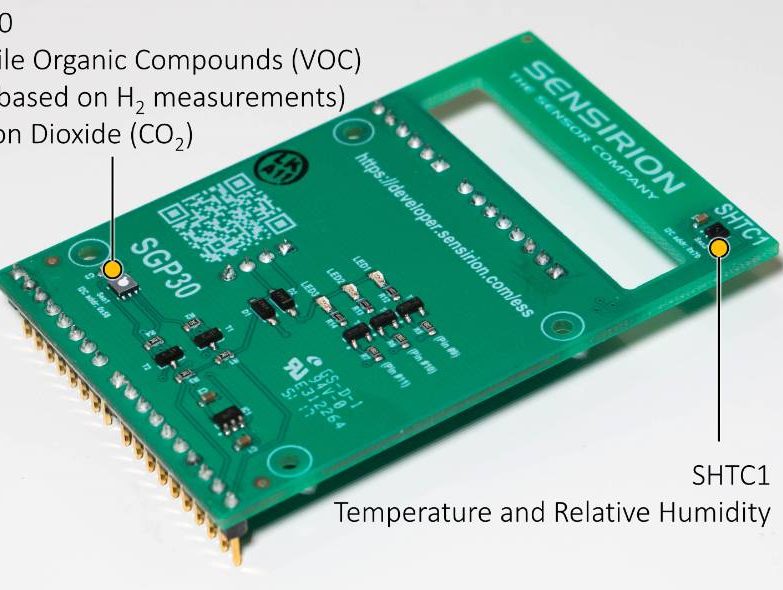 Sensirion Gas/Temp/Humidity Sensor Kit