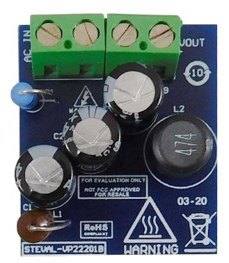 Evaluation board implements a 5 V – 1.8 W isolated flyback converter Evaluation board implements a 5 V – 1.8 W isolated flyback converter