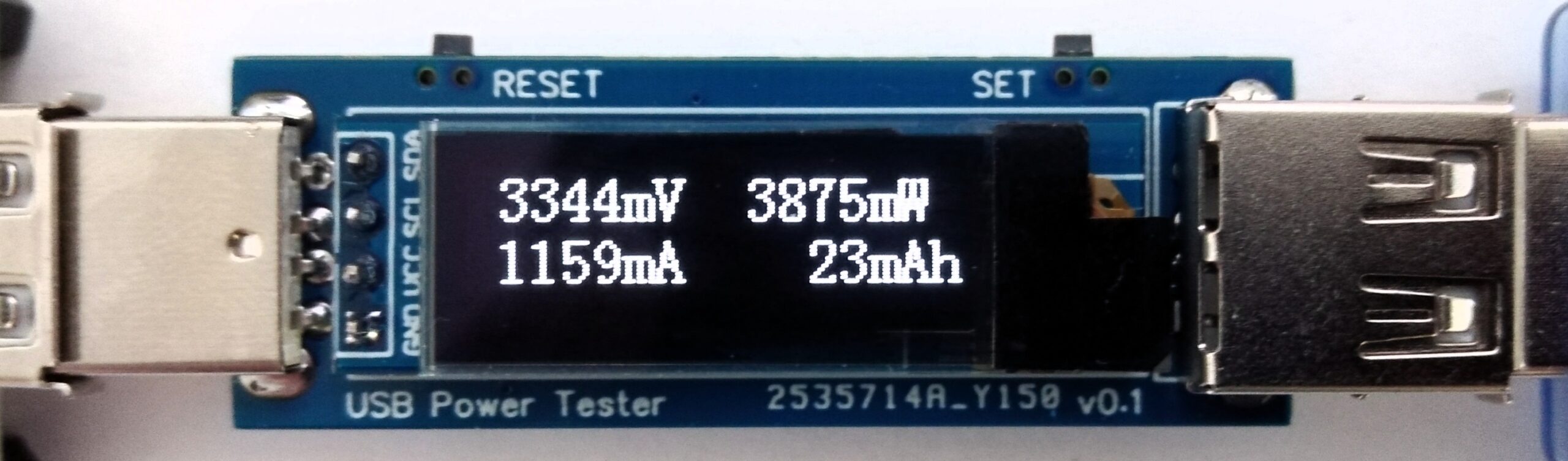 USB-C Power Tester based on ATtiny45/85