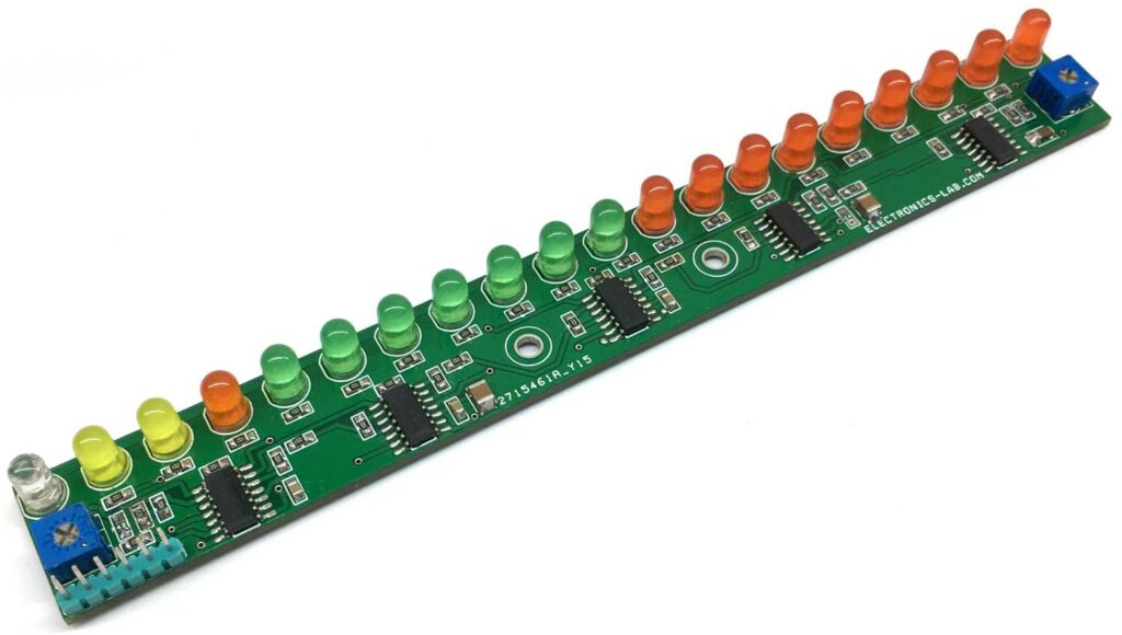 Audio VU/Sound Level Meter with LM339
