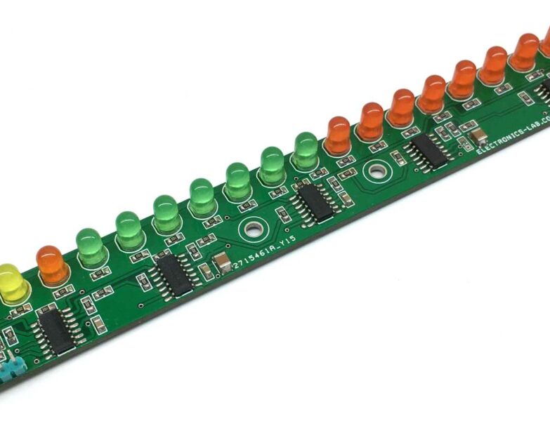 Audio VU/Sound Level Meter with LM339