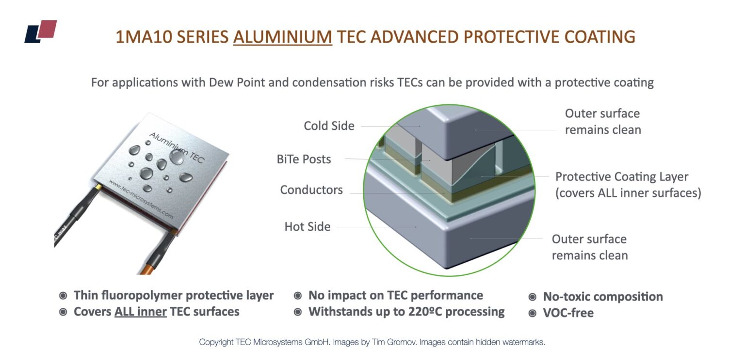TEC Microsystems Introduces New Thermoelectric Coolers with Aluminum