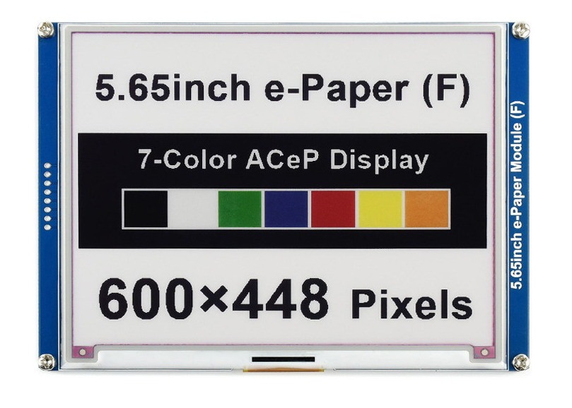Meet the New Affordable Multi-Color E-Paper Display from Waveshare