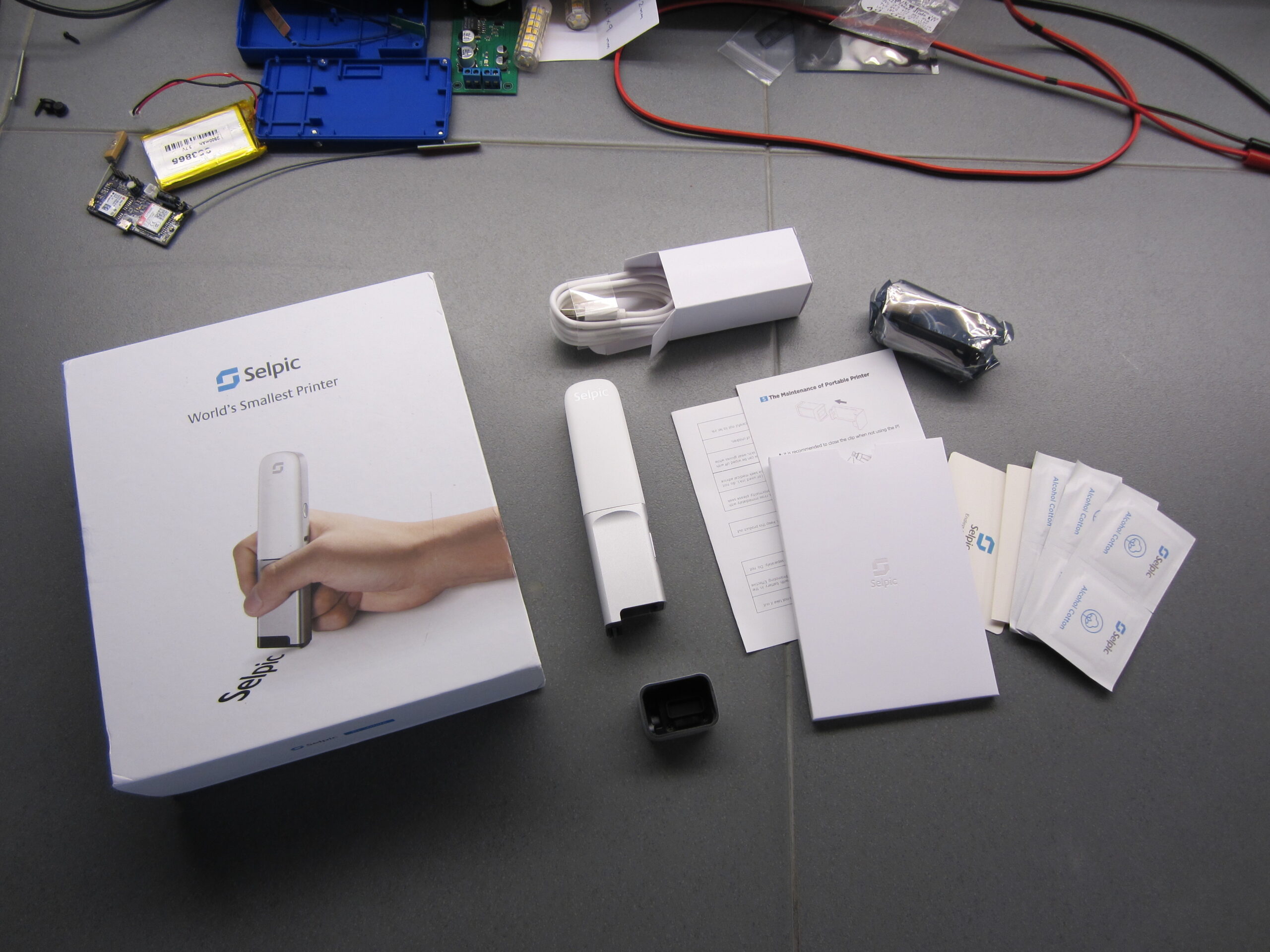 smallest handheld printer