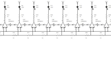 Audio VU/Sound Level Meter with LM339