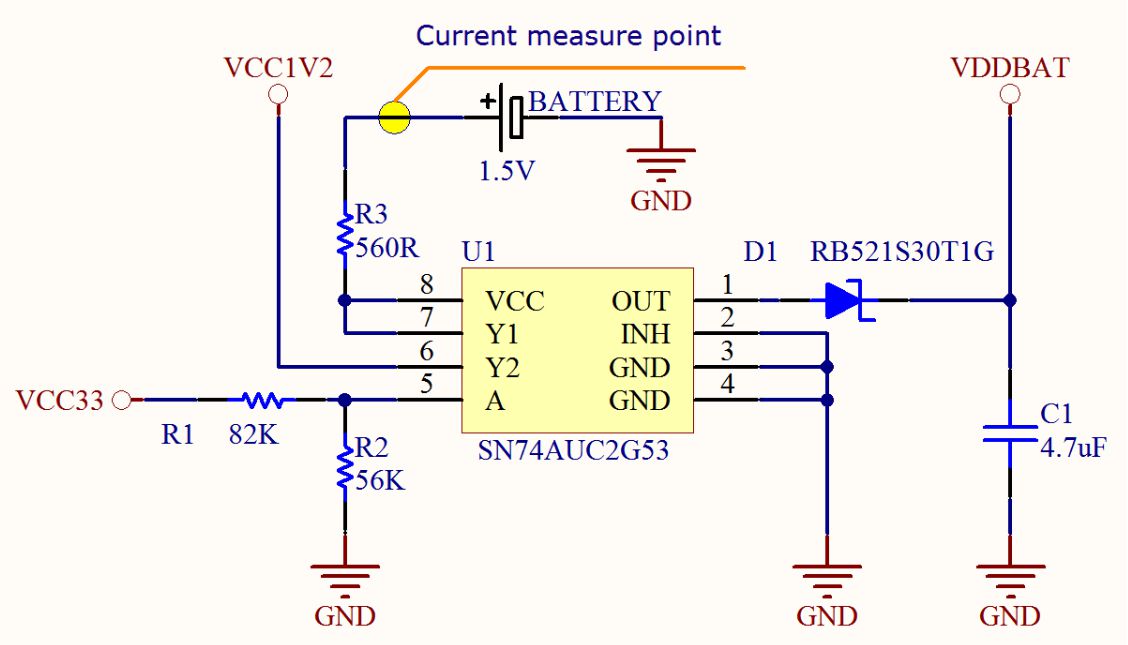 FT93xRTC External Power Switch Circuit