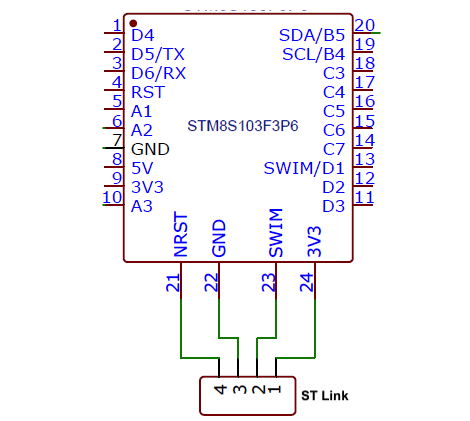 Programming STM8S Microcontrollers using Arduino IDE