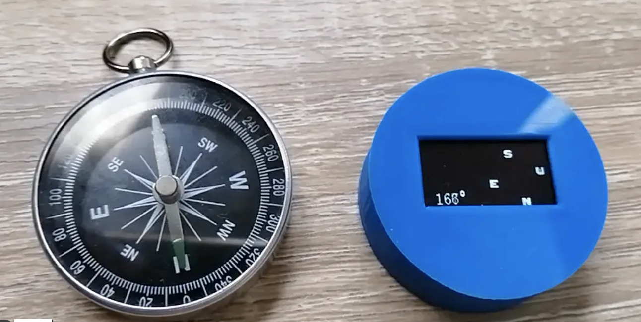 Use an ATtiny85 to Build Your Own Electronic Compass