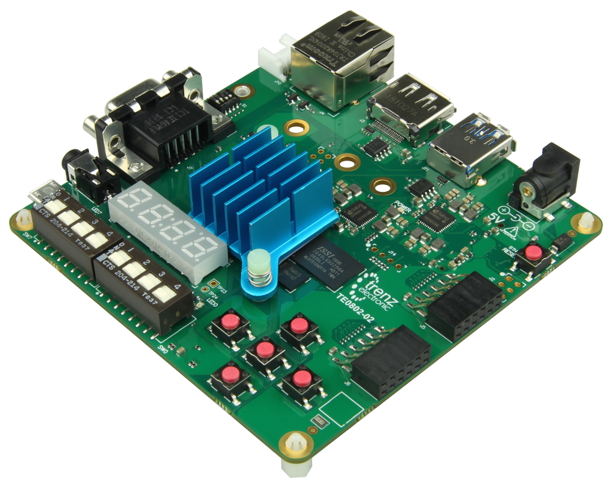 Trenz TE0802: Zynq UltraScale+ MPSoC Development Board